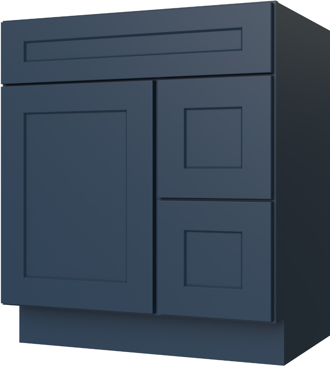 FA3021DR vanity in Aria Blue
