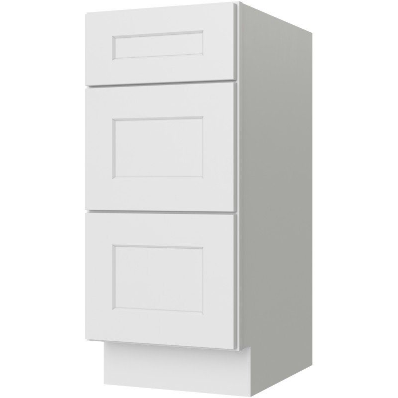 SVA15D vanity in Dove White Shaker