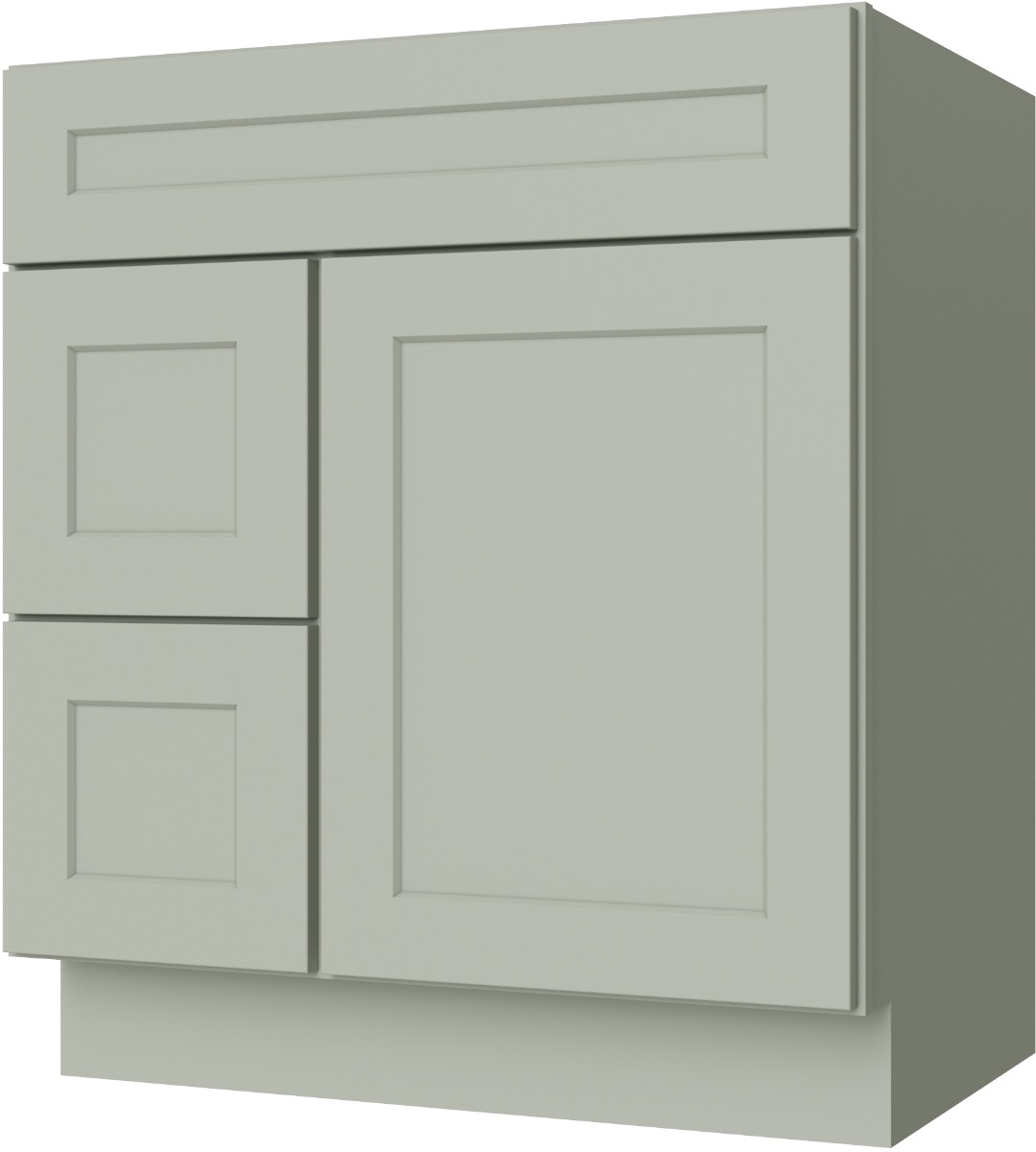 FA3021DL vanity in Sage Green Shaker