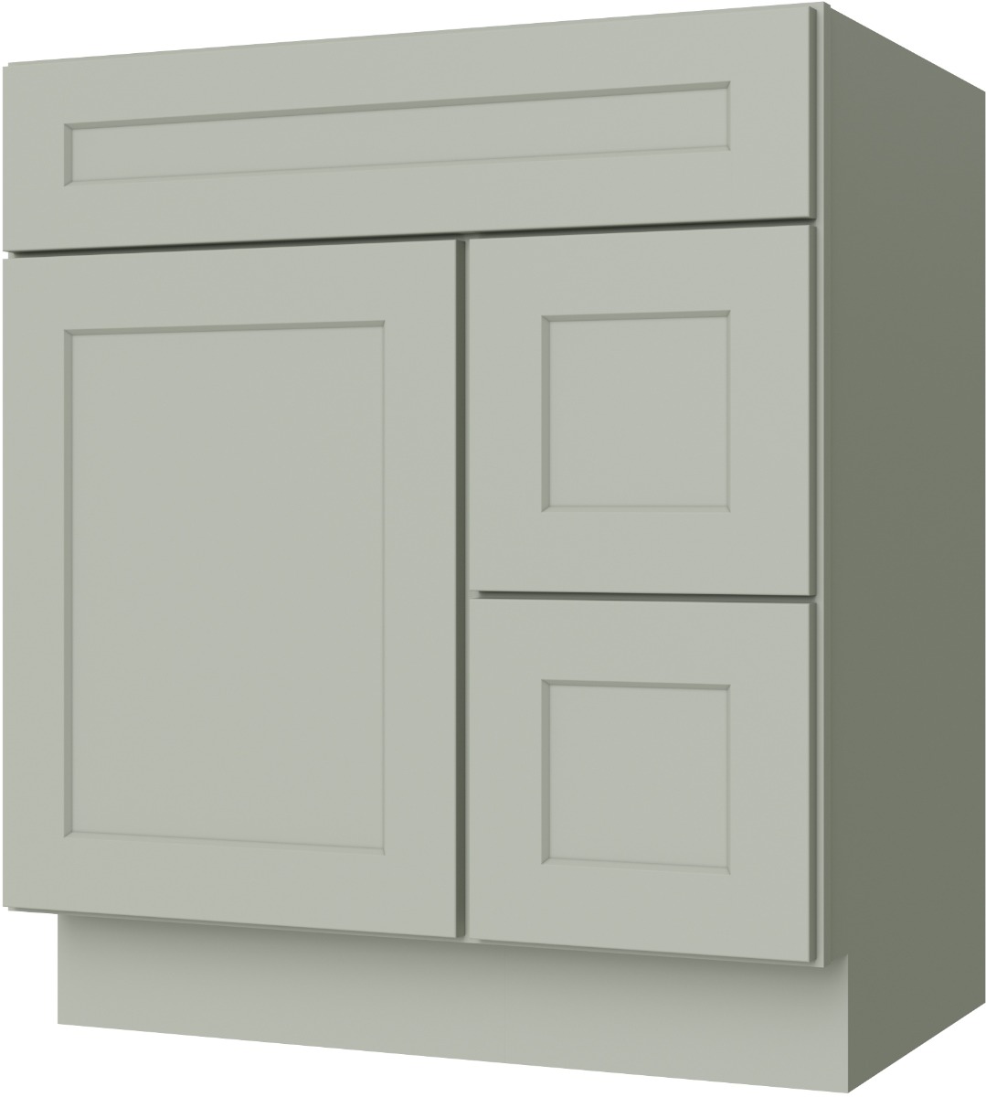 FA3021DR vanity in Sage Green Shaker