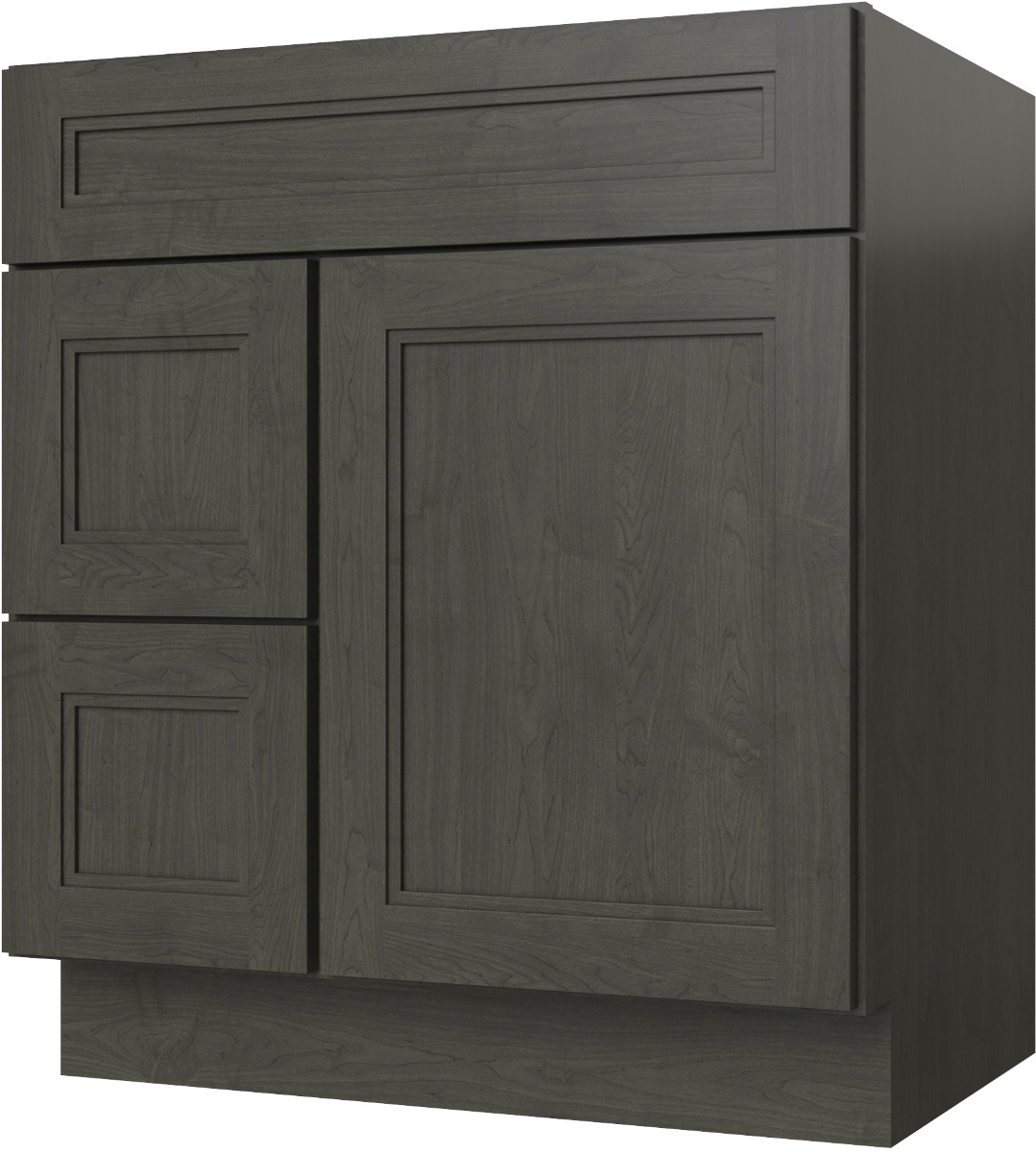 FA3021DL vanity in Smoky Gray