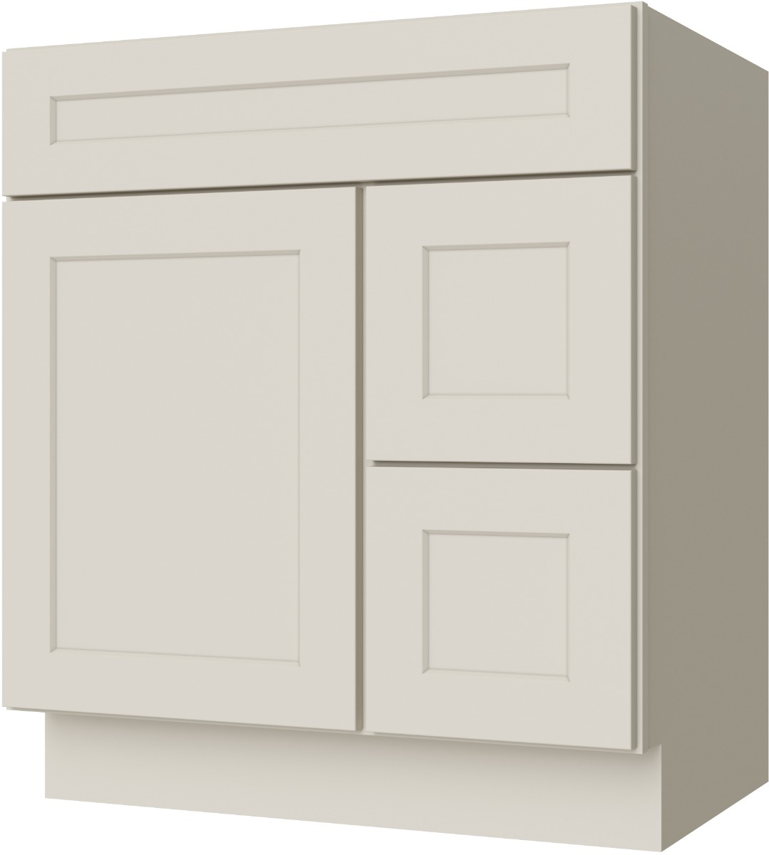 FA3021DR vanity in Sandy Mirage Shaker