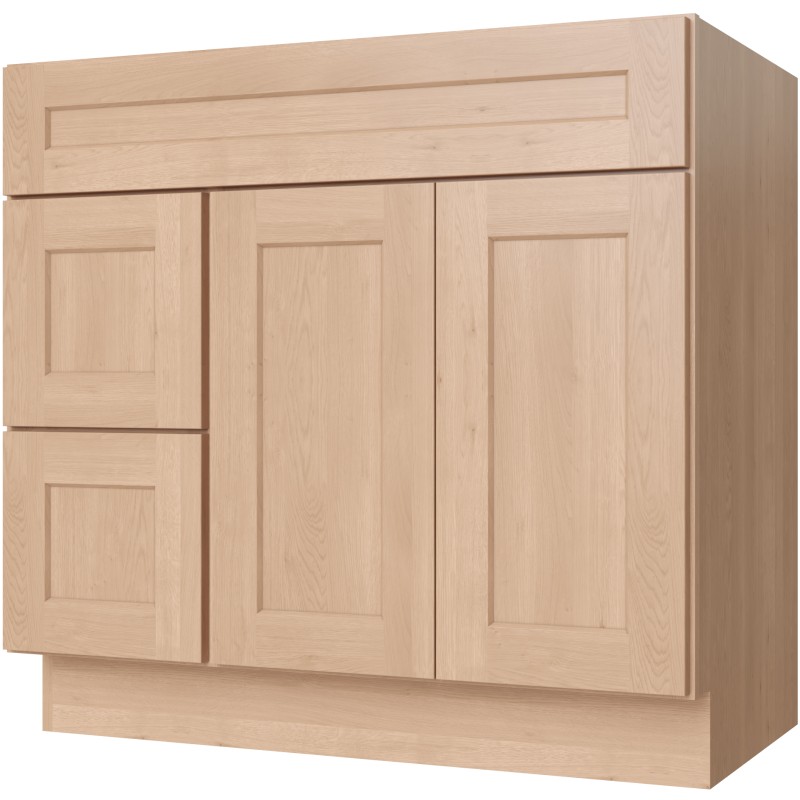 FA3621DR vanity in Toffee Shaker