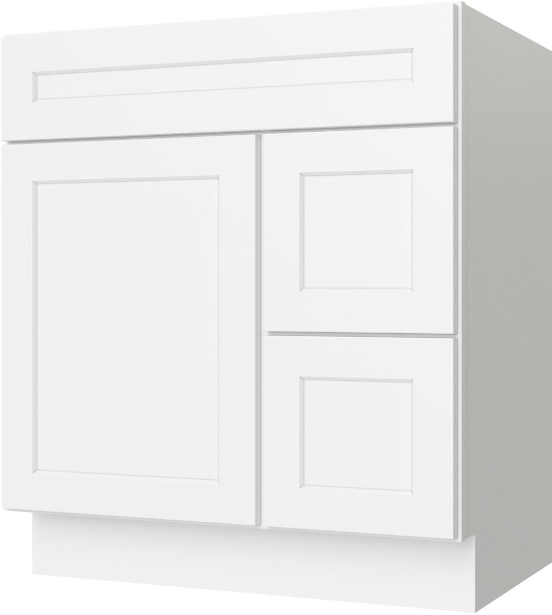 FA3021DR vanity in Weston Shaker