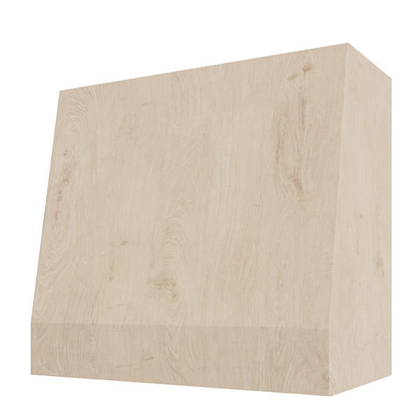Angled without Trim range hood