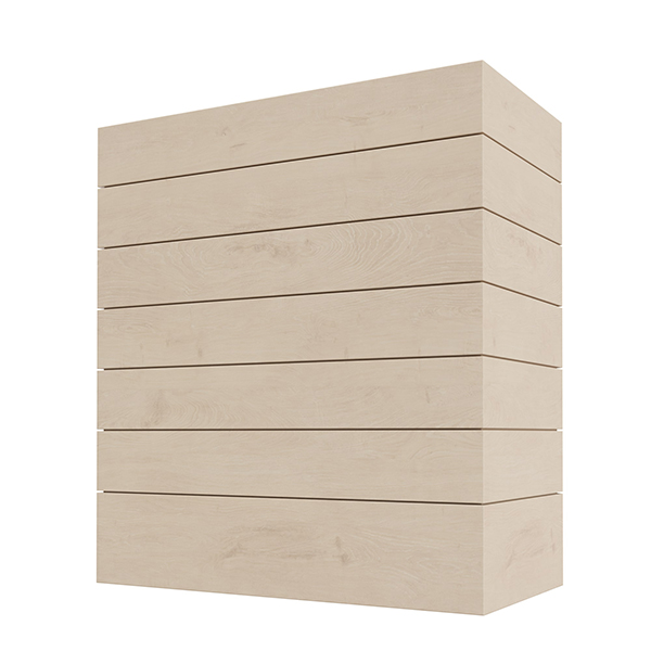 Box Straight with Shiplap range hood