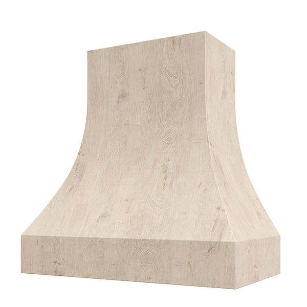 Curved without Trim range hood