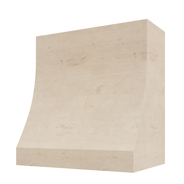 Sloped without Trim range hood