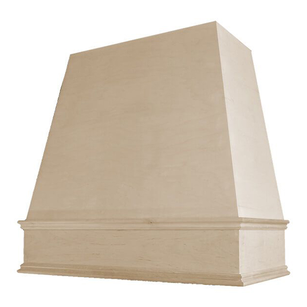 Tapered range hood