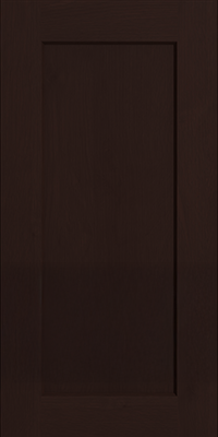 Ebony Shaker cabinet door
