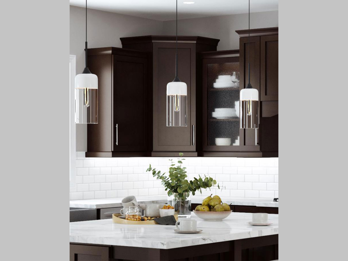 Ebony Shaker kitchen, view 3