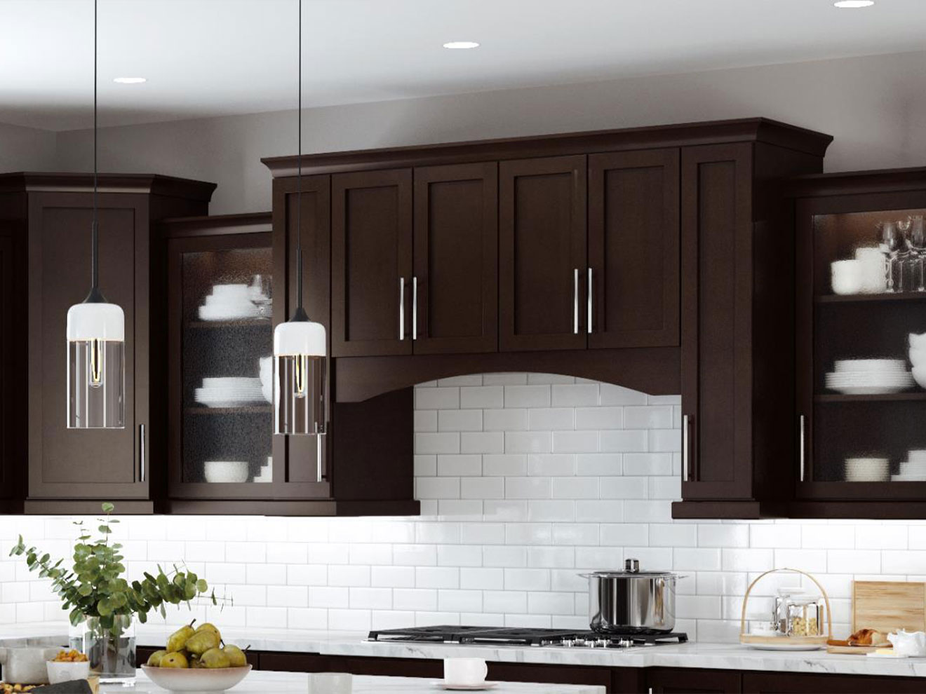 Ebony Shaker kitchen, view 4