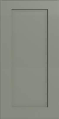 Sage Green Shaker cabinet door