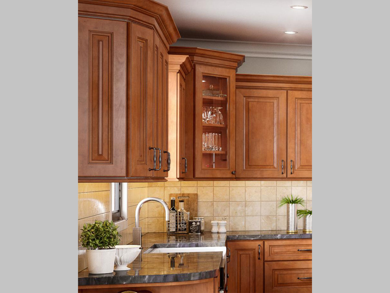Newport kitchen, view 3