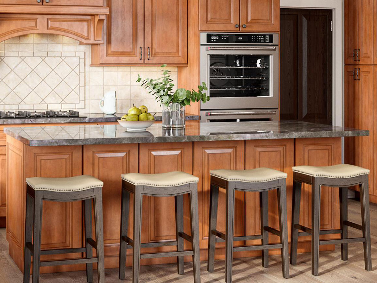 Newport kitchen, view 4