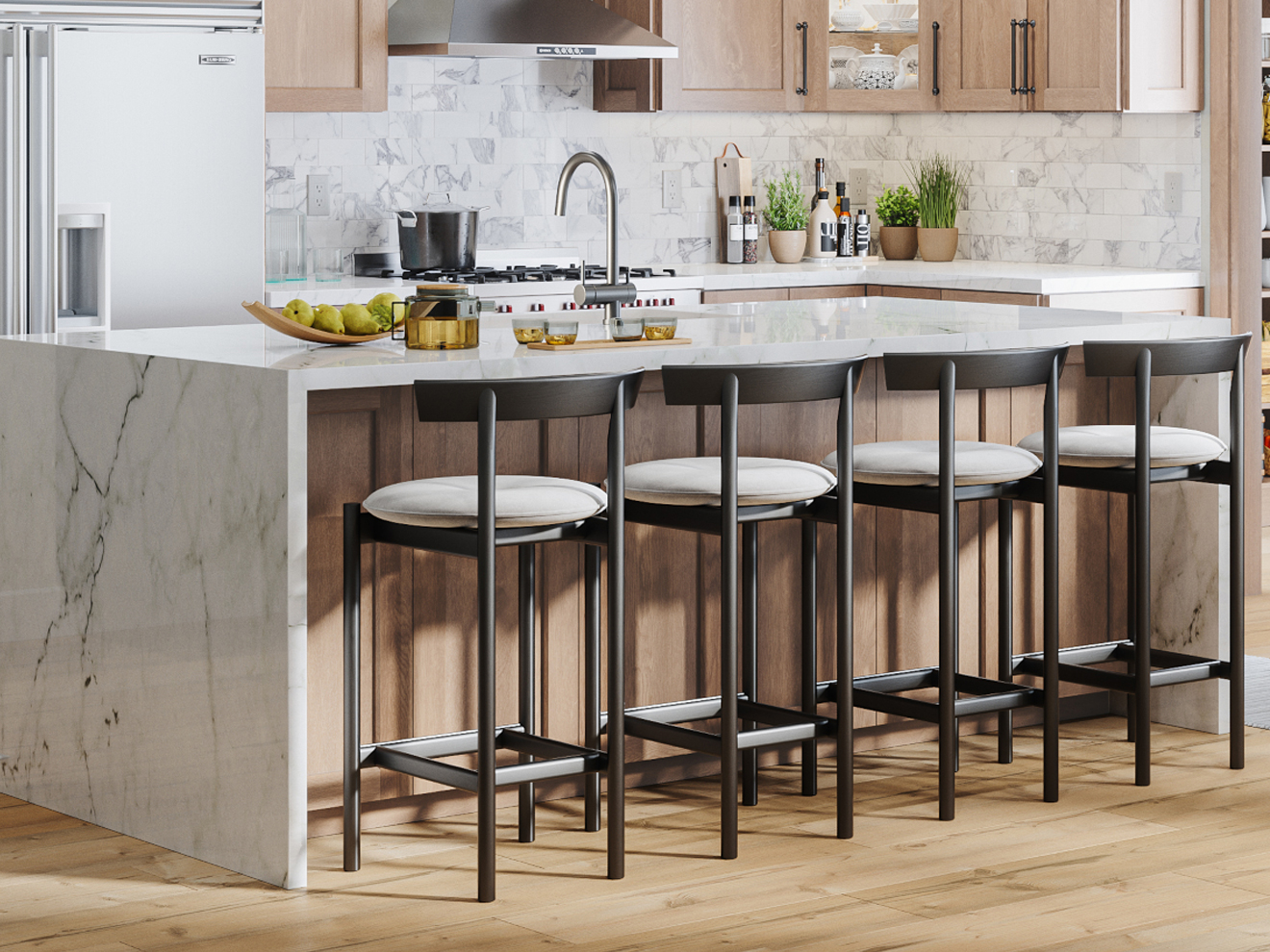 Toffee Shaker cabinetry
