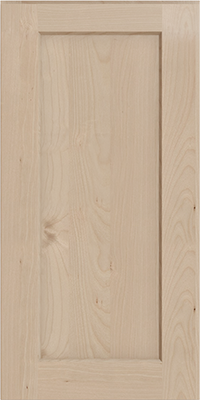 Unfinished Birch Shaker cabinet door