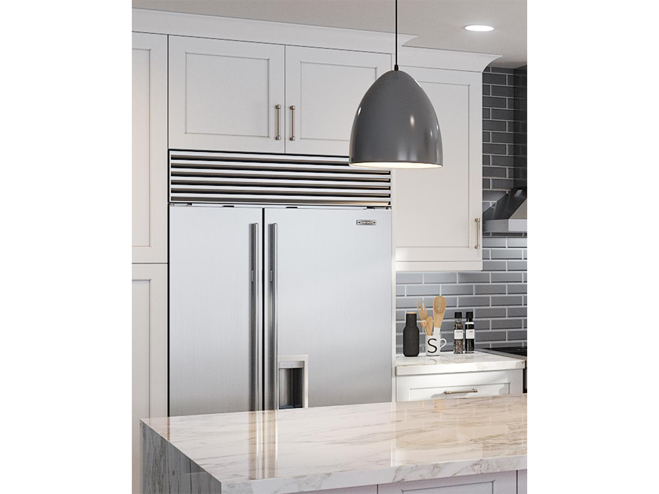 Weston Shaker kitchen, view 4